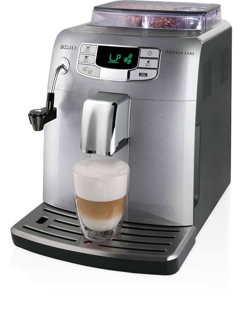 Кофемашина Saeco HD8752/01 — реальный внешний вид модели