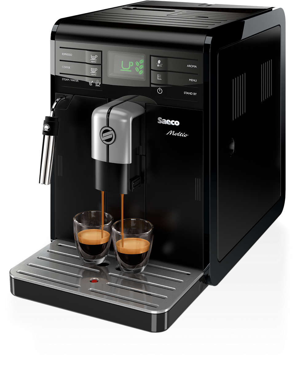 Кофемашина Saeco HD8773/01 — реальный внешний вид модели