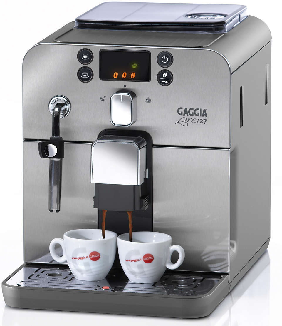 Кофемашина Saeco RI9826/01 — реальный внешний вид модели